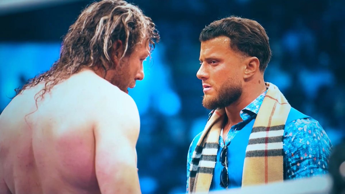 TONIGHT! A MASSIVE night of action featuring Maxwell Jacob Friedman™️ vs. Kenny Omega for the AEW WORLD CHAMPIONSHIP, #AEWRedemption implications and much more is just hours away on #AEWDynamite Beach Break! We'll see you LIVE at 8/7c on TBS Network & @HBOMax, TONIGHT!