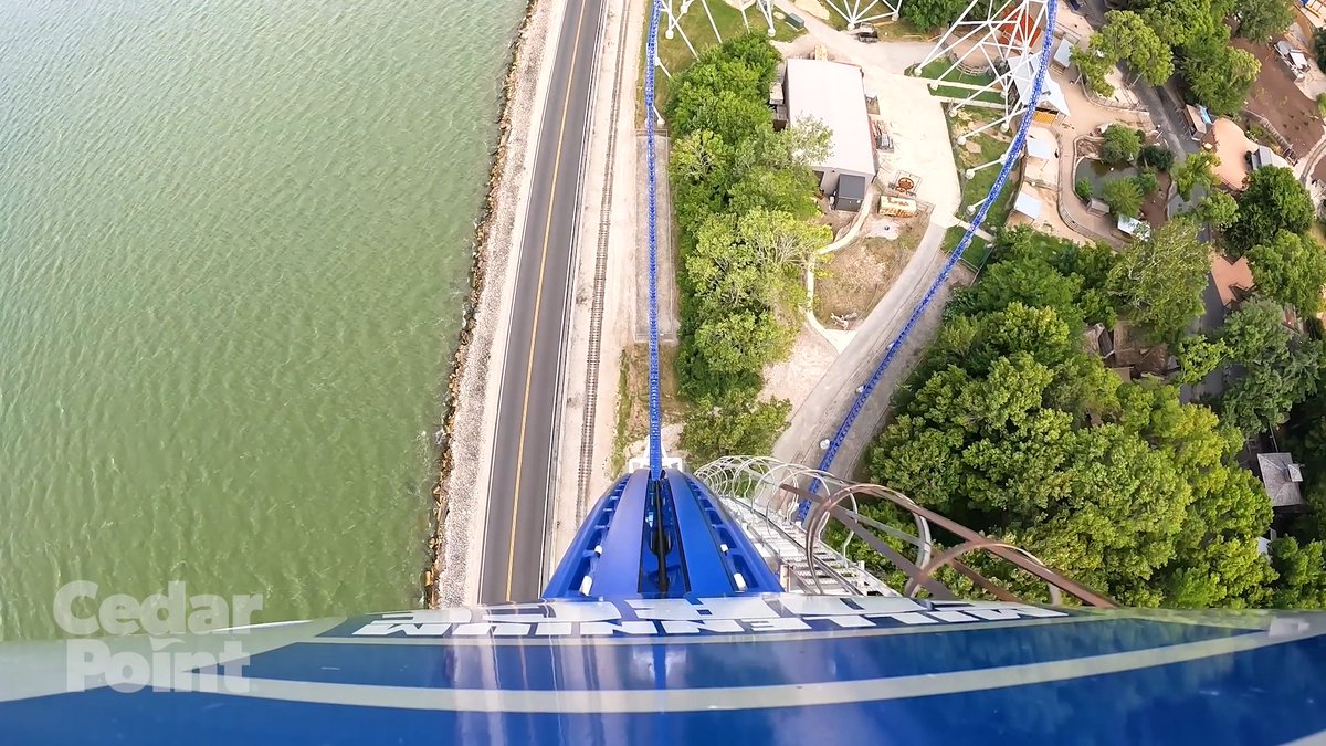 💙💙💙 The Future is Riding on It 💙💙💙 It's hard to believe #MillenniumForce is 26! How old you when you took your first ride on this legendary roller coaster?