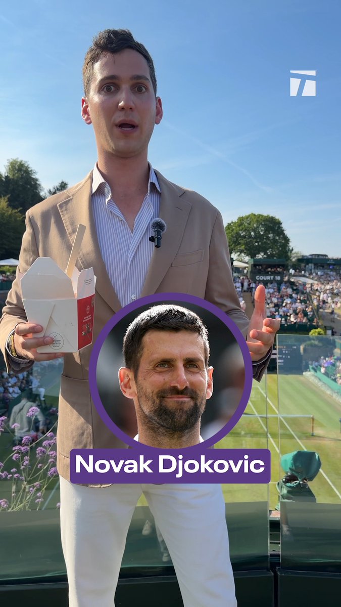 Strawberries and cream anyone? 🍓 Matt Friend is too funny 😭 #Wimbledon
