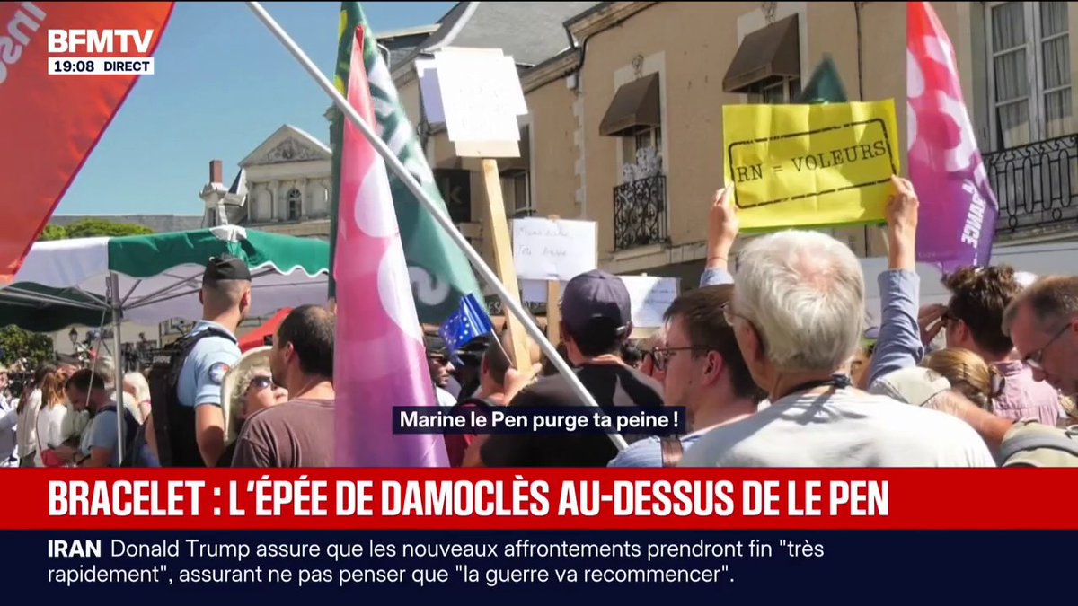 Présidentielle 2027: Marine Le Pen huée en déplacement dans la Sarthe