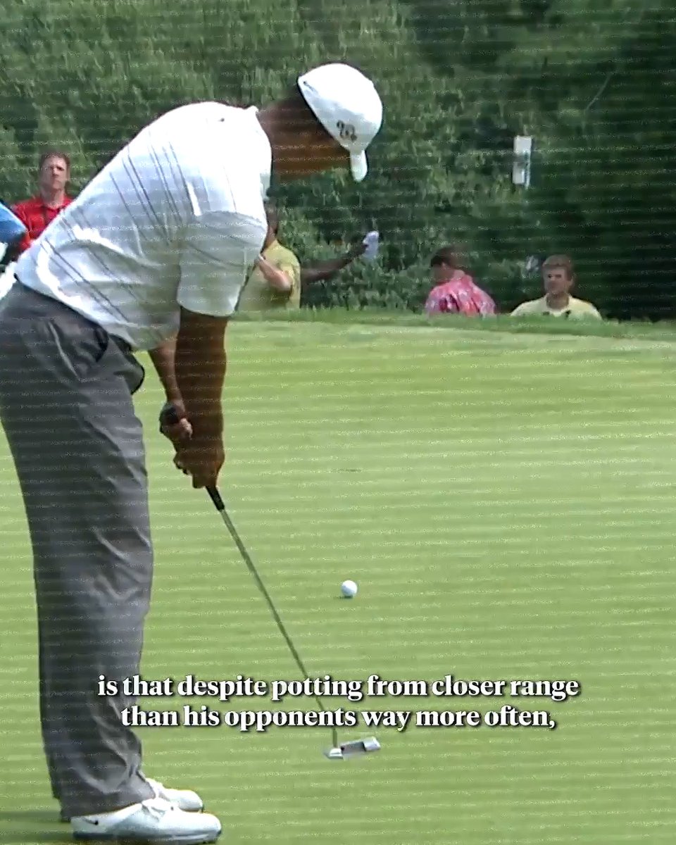 During his prime, Tiger Woods was elite at converting birdie putts. The strategy he used is something you can use, too. 👀 Watch more on the methods Tiger used to dominate golf, presented by BridgeBio Pharma: