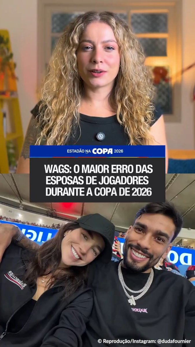 OPINIÃO | CAROL PRADO: Qual foi o maior erro das WAGs, as esposas de jogadores, durante a Copa? Assista à coluna completa -> Carol Prado Ir a um jogo de futebol com uma bolsa que pode custar até R$ 200 mil é uma escolha pessoal… mas também uma estratégia ultrapassada