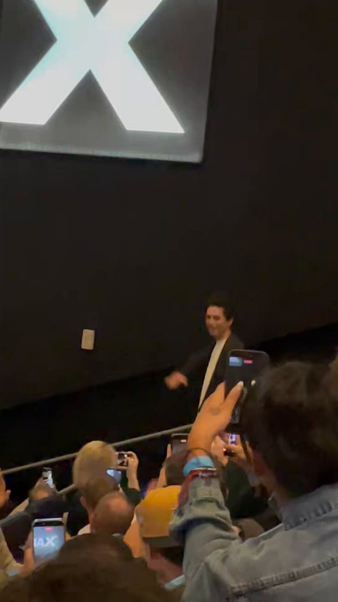 Timothée Chalamet makes a surprise appearance at the Dune: Part Three Global Fan Event #DuneMovie