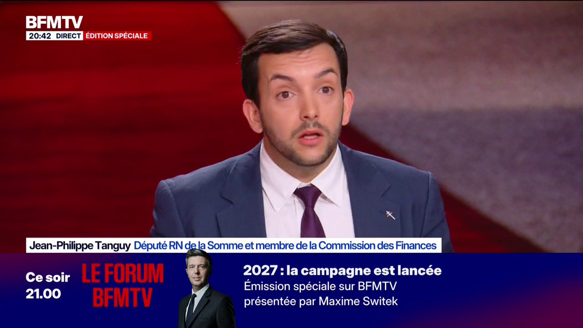 "Marine Le Pen s'était préparée à être candidate à l'élection présidentielle", explique Jean-Philippe Tanguy, député RN de la Somme