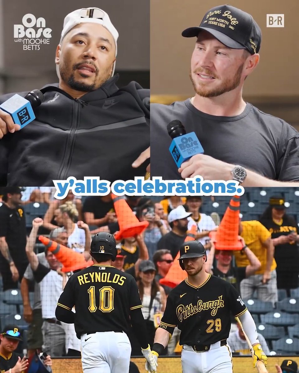 It was a BAD night to be a cone after Ryan O'Hearn's three-homer game vs. the Braves last night 😭 Ryan O'Hearn explains the Pirates' new celly this year Full episode: