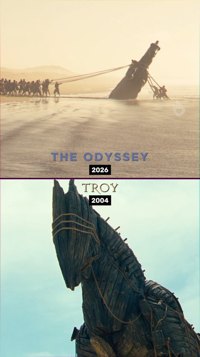 How do you think The Odyssey compares with 2004's Troy?