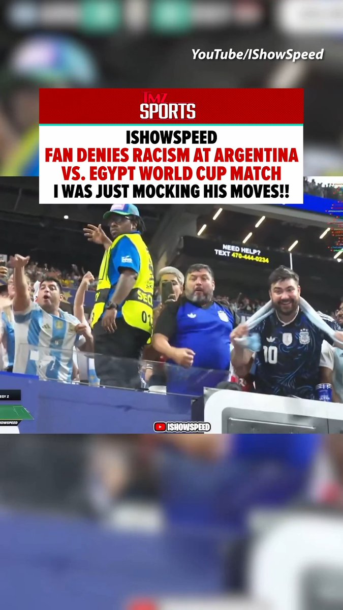 A fan is coming to his own defense after a clip appearing to show him mocking IShowSpeed with a racist taunt went viral. Read more: