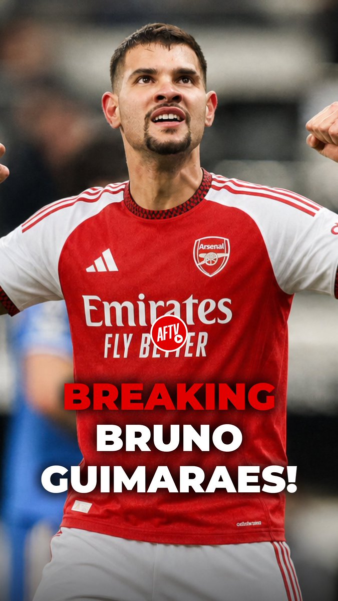 🚨 BREAKING: Bruno Guimaraes informs Newcastle United of wish to leave and join Arsenal! #AFTV