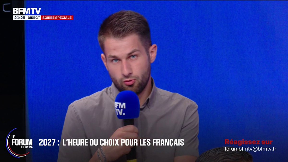 Marine Le Pen, candidate à la présidentielle: "Ce qui sauve le RN, c'est qu'il n'a jamais été aux manettes", assure Florian, agriculteur #ForumBFMTV