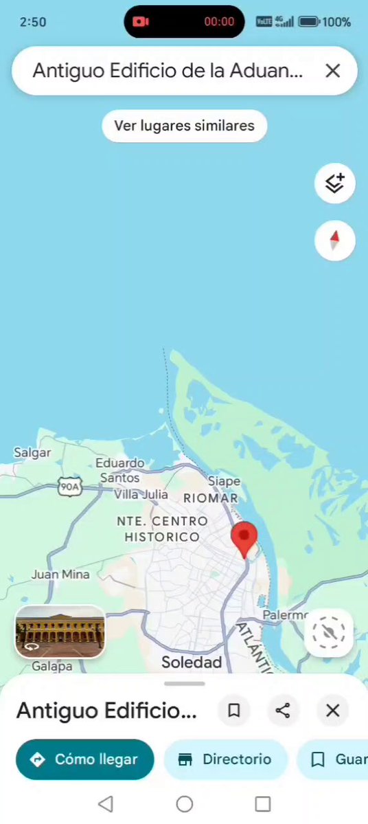 Les presento la sede de la presidencia de la república en Barranquilla.