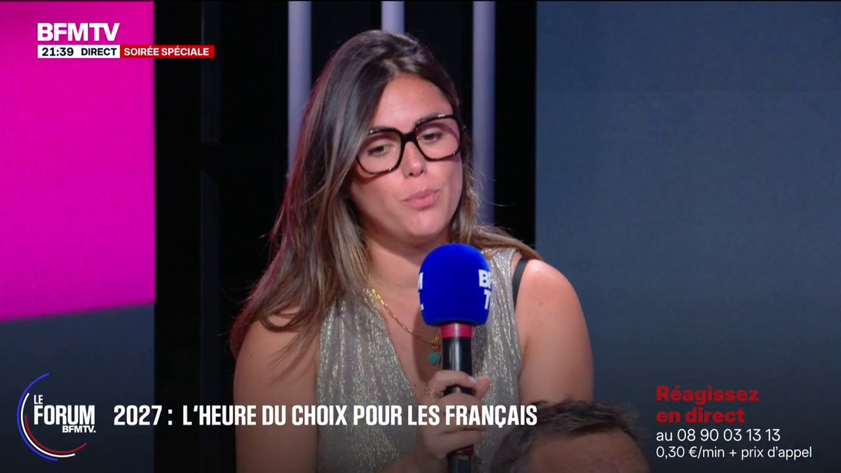 "Casier judiciaire vierge obligatoire": pour Laura, sophrologue, "Madame Le Pen ne devrait pas se présenter" #ForumBFMTV