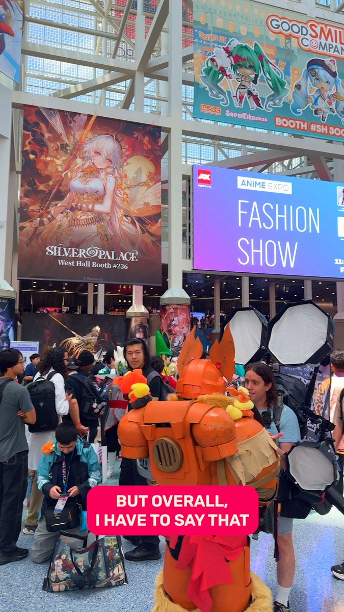 Crunchyroll's booth at Anime Expo 2026 was by far the *most* interactive experience on the show floor ๐ค