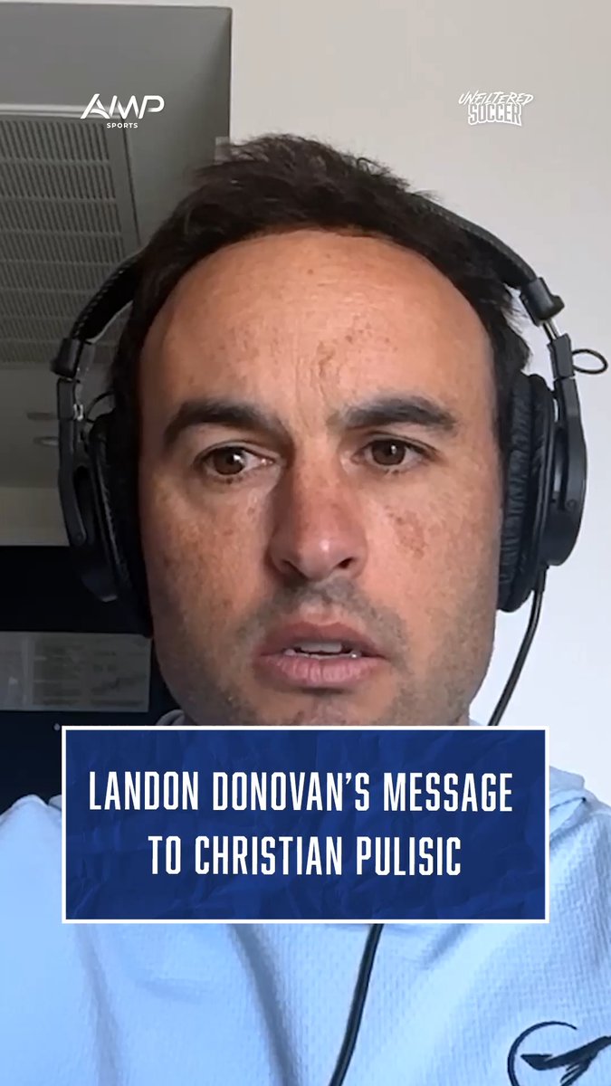 Landon's message to Christian Pulisic: "This is an opportunity to help and to change your life forever. One of the biggest problems - I speak to people who are at U.S. Soccer. I speak to his sponsors. I speak to his teammates. I speak to the staff and the coaches. People are fed up with the way things are handled around him. And it's not necessarily him, but it's his agents, his family, his hangers-on, the people who are influencing. People are fed up with it. They treat people poorly. They do things poorly. It's always a 'no' whenever you wanna ask, 'Can we do an interview?' It's always a, 'No, you can't get near him.' He doesn't say 'hi' to the commentators who do all the games all the time when they walk by. All the other guys come over and shake hands and say, 'Hello.' There's just this sense about him that you can't get near him. And I actually don't think it's from him. I think it's from I think it's from the people around him."