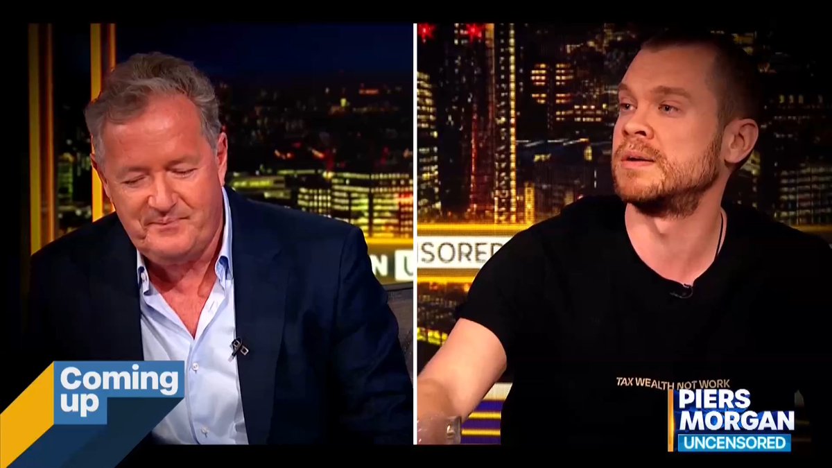 "Why are you SO defensive?!" Gary Stevenson goes head-to-head with Piers Morgan over the economy on tonight's Uncensored - just dropped! 👇 📺 Piers Morgan | Gary Stevenson | Kristian Niemietz | The Biz Doc