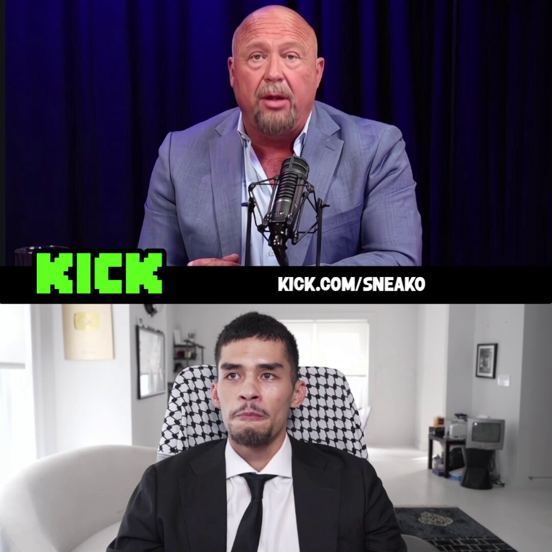 Sneako was LEFT SPEECHLESS after Alex Jones predicted he’d start dating Laura Loomer 🤣