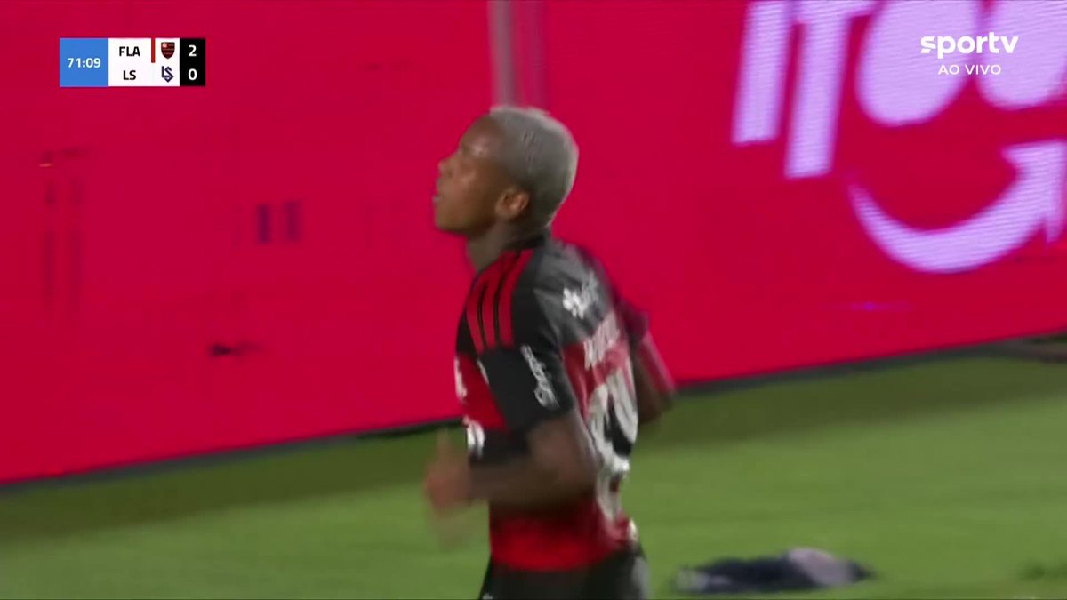 Gol do Flamengo! Defesa do Lausanne entrega a paçoca, e Wallace Yan amplia para o Flamengo #futebol #flamengo #lausanne #amistoso