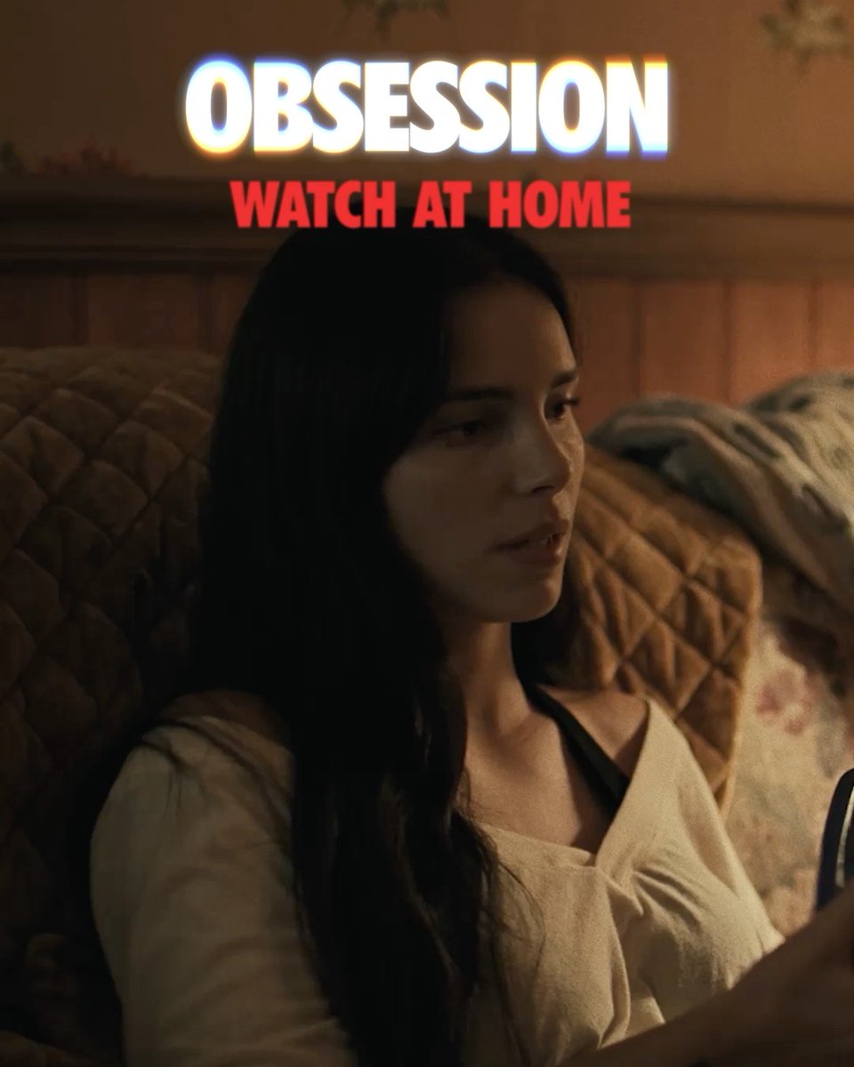 Movie. Night. Now. OBSESSION is available to watch at home now with exclusive bonus content.