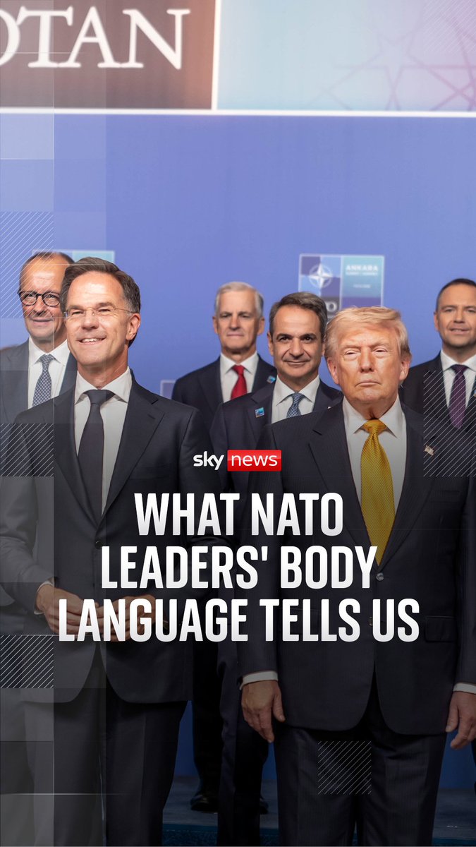 What does the body language of NATO leaders tell us? Body language expert Darren Stanton analyses those who attended the NATO summit in Turkey today.