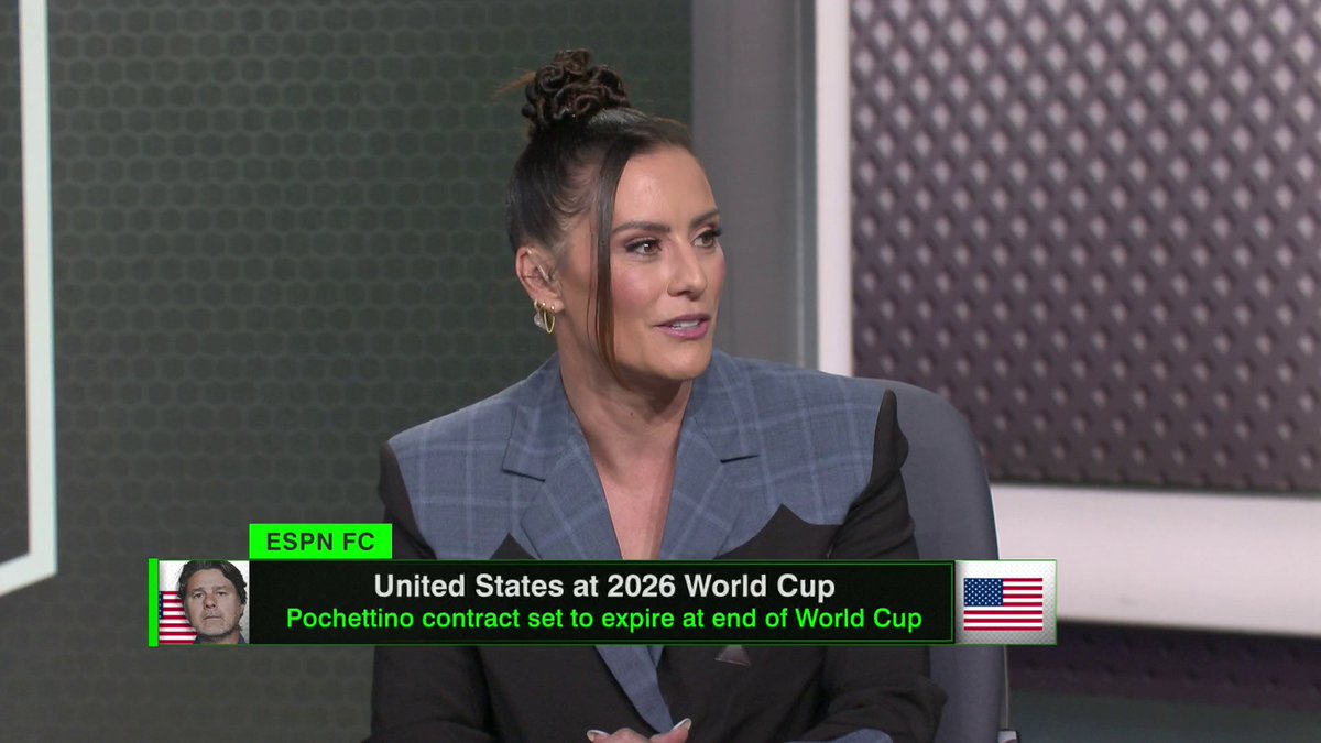 "I think he needs more time." Ali Krieger believes Mauricio Pochettino should remain the head coach of the USMNT following their Round of 16 exit 🇺🇸