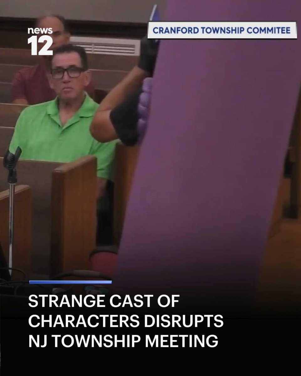 MEETING MAYHEM: Cranford Mayor Kathleen Miller Prunty is calling for an end to the "antics" after the chaotic meeting. #News12 #NewJersey #LocalNews