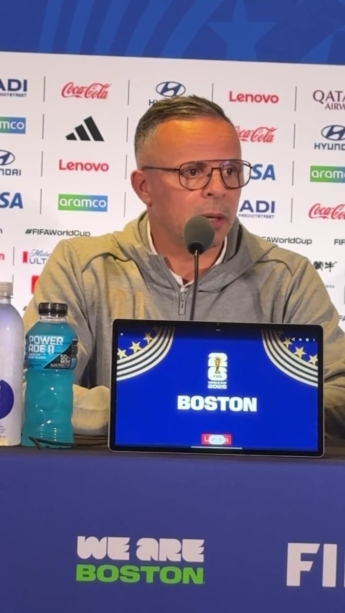 🇲🇦🗣️ Mohamed Ouahbi : « Tout le monde est disponible, sauf Ismael Saibari. Ce match arrive un peu trop tôt pour lui. Mais il ne sera pas forfait pour la suite de la compétition, je l'espère. »