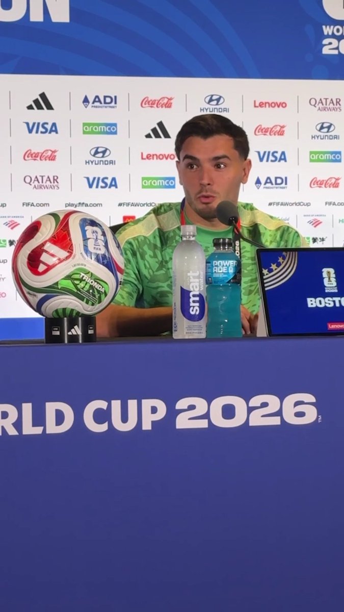 🇲🇦🗣️ Brahim Abdelkader Díaz : « Aurélien et Kylian sont mes coéquipiers au Real Madrid. Ce sont de grands joueurs et de belles personnes. Mais demain, nous serons 𝗥𝗜𝗩𝗔𝗨𝗫. [...] J'ai confiance en mon équipe. Je sais que nous ferons un grand match. » 💪