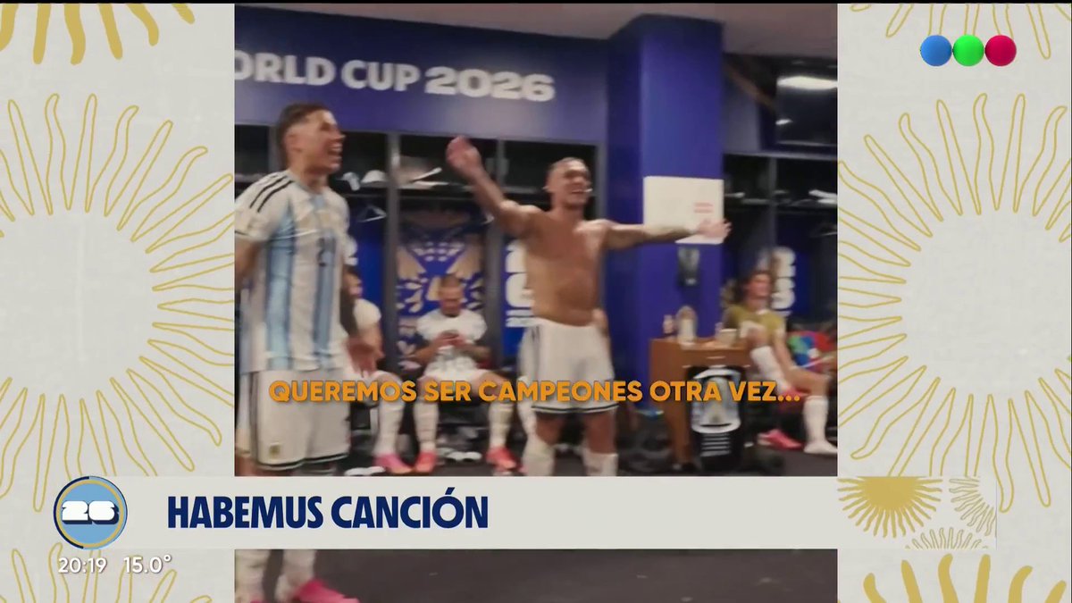 Mundial 2026: la Selección ya eligió la canción oficial de esta Copa del Mundo. Luly Illbele habló con el músico que creó el tema. Mirá más en #TelefeNoticias en vivo en
