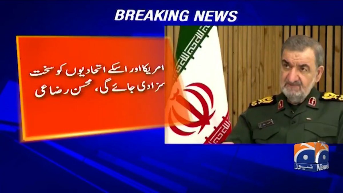 امریکا اور اس کے اتحادیوں کو سخت سزا دی جائے گی، محسن رضاعی