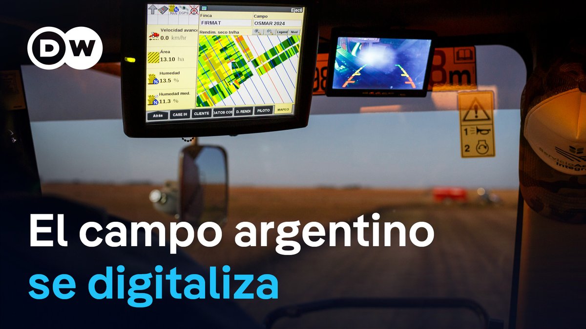 La inteligencia artificial transforma el trabajo rural en Argentina En Argentina, una de las potencias agrícolas mundiales, el trabajo en las grandes plantaciones de soja, maíz y trigo ha incorporado inteligencia artificial, monitoreo satelital, telemetría y drones. La incorporación de estas tecnologías exige otro tipo de peón rural. Propietarios, empleados y escuelas agrotécnicas intentan adaptarse a esta revolución para usar menos semillas y agroquímicos, y producir más.