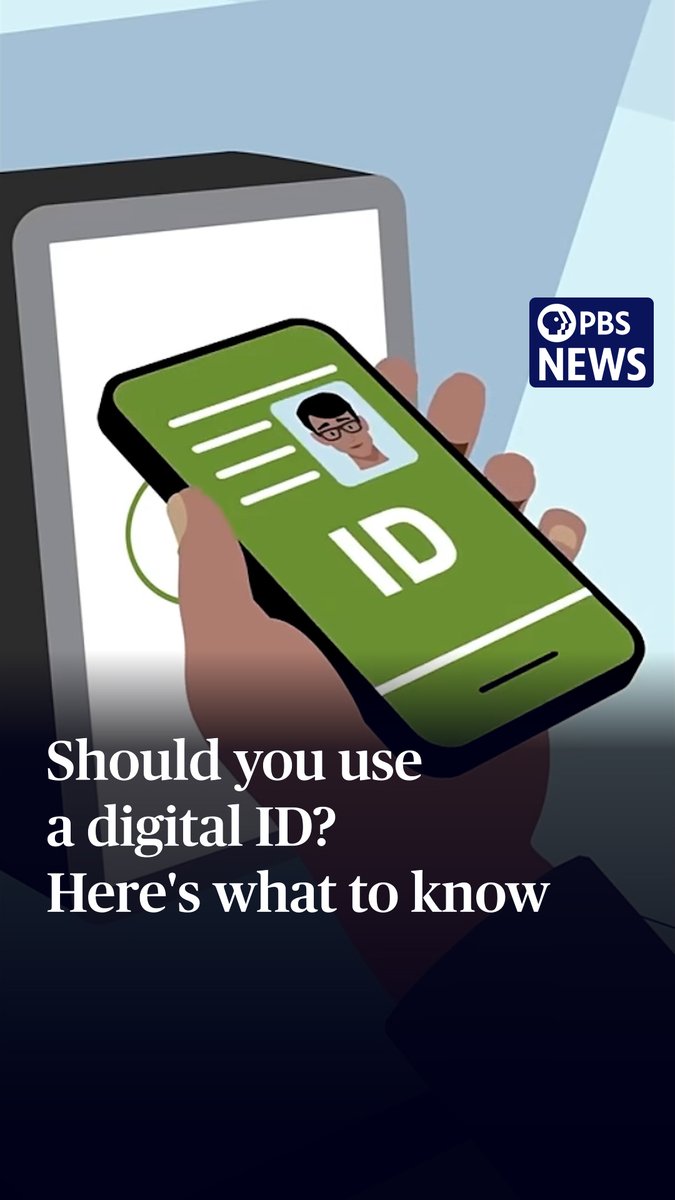 Your plastic driver's license is getting a digital upgrade. Twenty states and Puerto Rico now offer some kind of digital driver’s license. The technology allows you to share a minimum level of information to prove identity by tapping your phone on a reader or scanning a QR code. Some states allow digital IDs and driver's licenses to be added directly into your mobile wallet. Others offer a state-backed mobile app. But privacy experts have concerns around digital security and government data collection, warning that frictionless identification could lead to things like increased surveillance pricing. PBS News’ Tim McPhillips spoke with Ian Grossman, president and CEO of the American Association of Motor Vehicle Administrators, and Jay Stanley, senior policy analyst with the American Civil Liberties Union, about how mobile IDs work and what consumers should keep in mind.