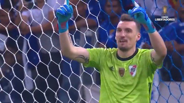 "Explicame como le haces un gol a este tipo" La Copa Libertadores 2018 tiene nombre y apellido, FRANCO ARMANI