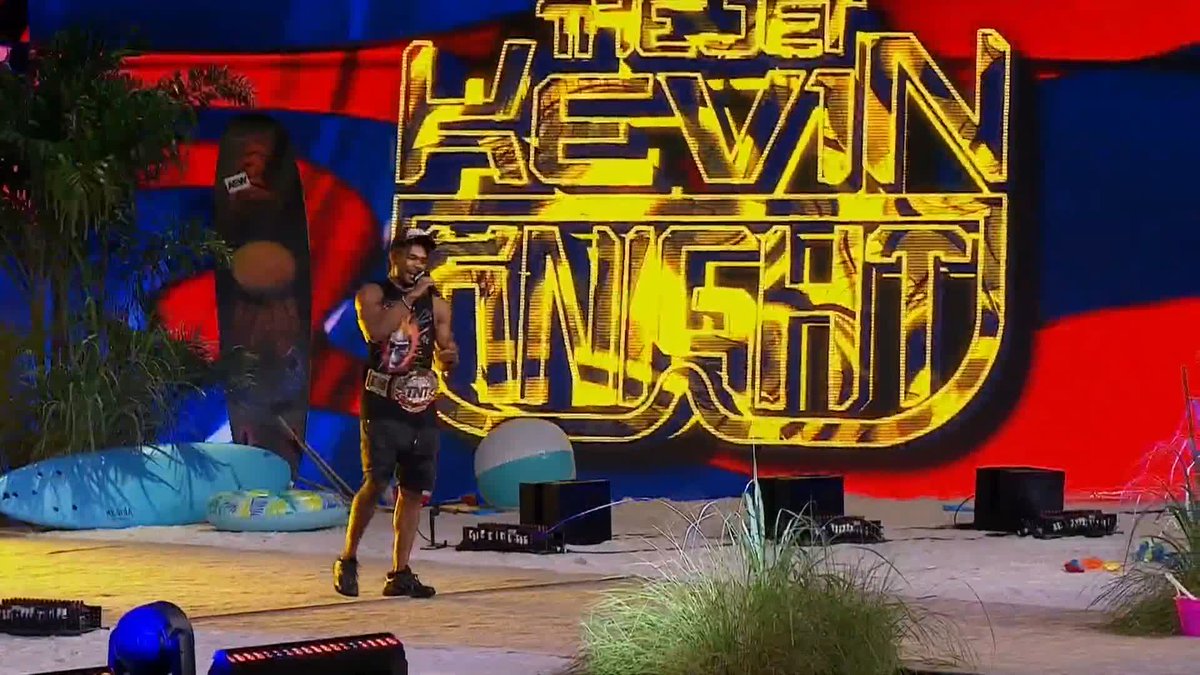 Amongst the celebration in The Invisible Hand Family, TNT Champion Kevin Knight ケビン・ナイト will have a close eye on the main event for the AEW World Championship! Watch #AEWDynamite LIVE on TBS & HBO Max