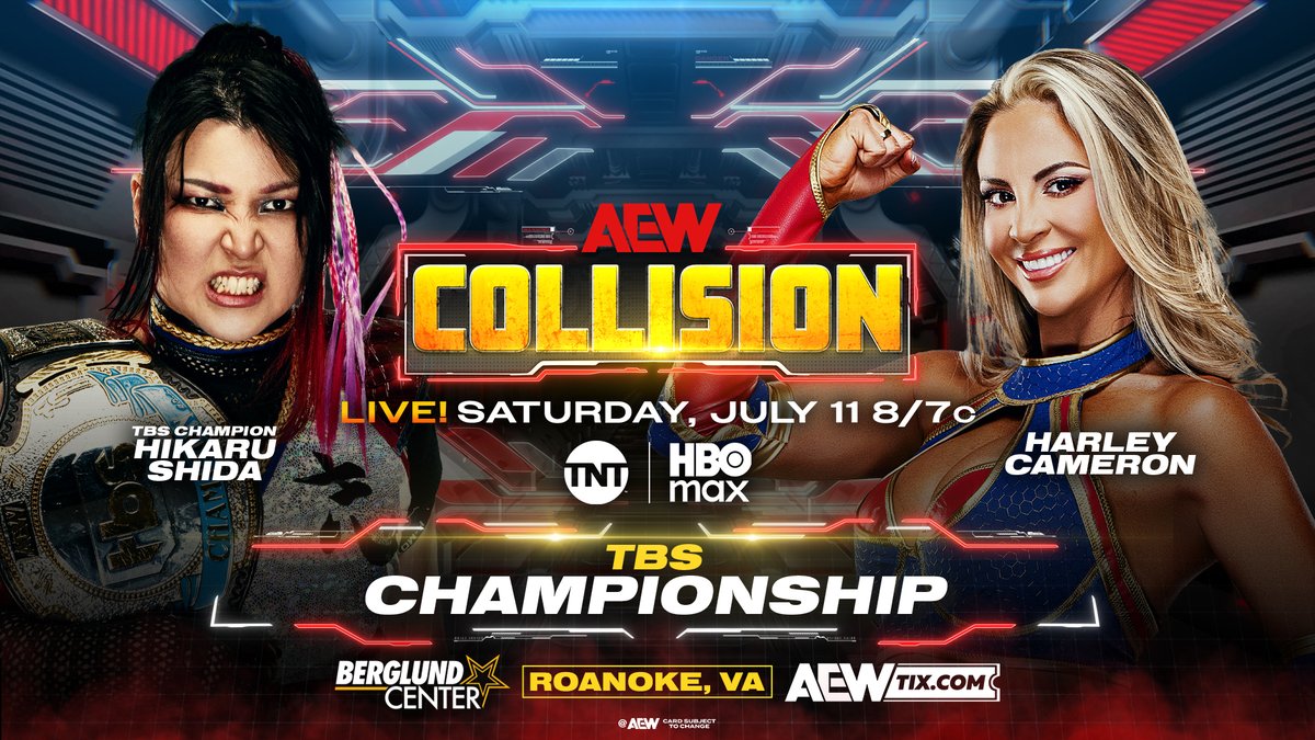 “The best is SHIDA!” HIKARU SHIDA 志田 光 is the new TBS Champion, and she is already calling herself the Ace of TBS! Watch #AEWDynamite LIVE on TBS + HBO Max