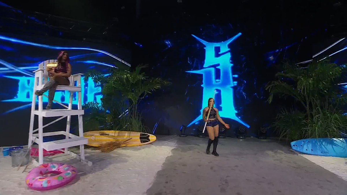 .@SkyeByee has brought in a kendo stick! Watch #AEWDynamite LIVE on TBS & HBO Max
