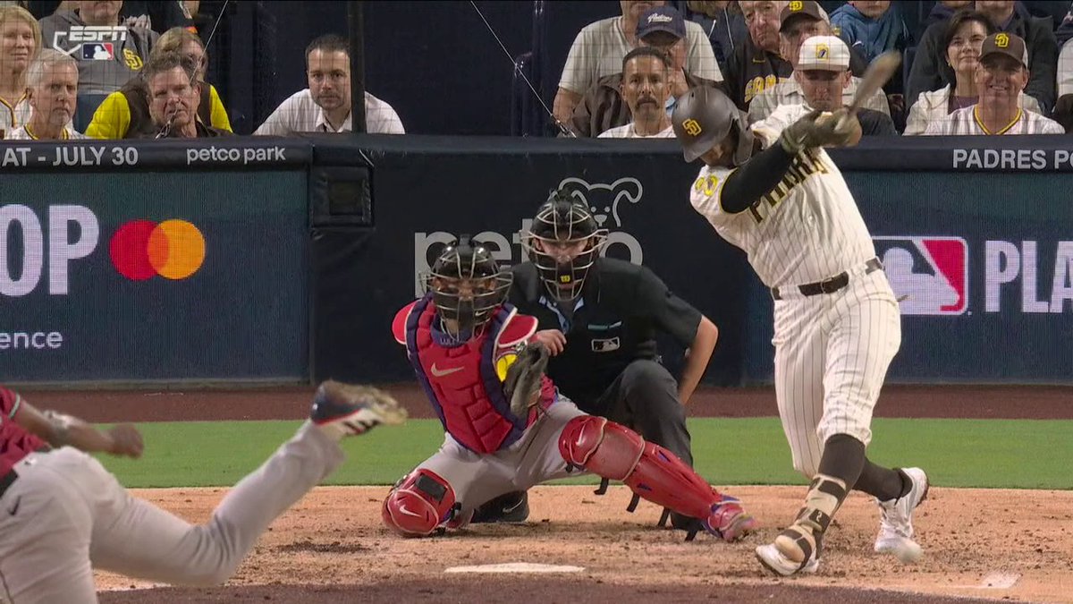 Xander Bogaerts delivers to extend the Padres' lead over the Diamondbacks 💪 Watch now on ESPN and the ESPN App ⚾