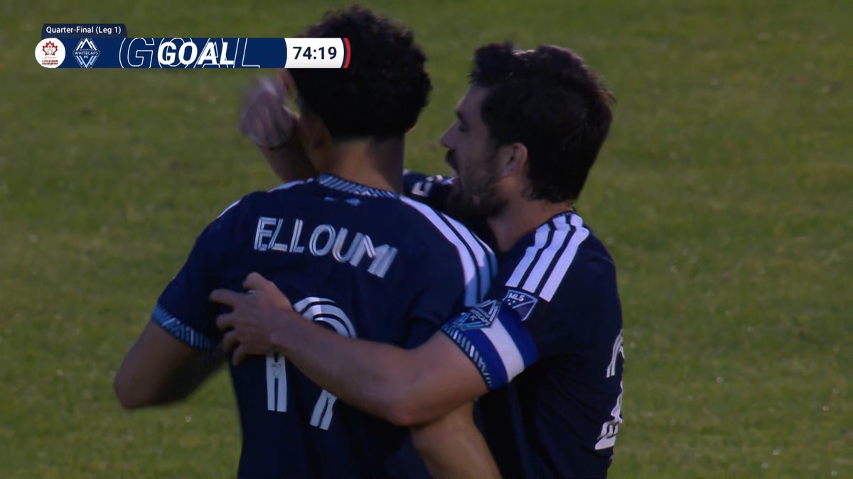 One more for Vancouver Whitecaps FC! This time it's Rayan Elloumi! #CanChamp
