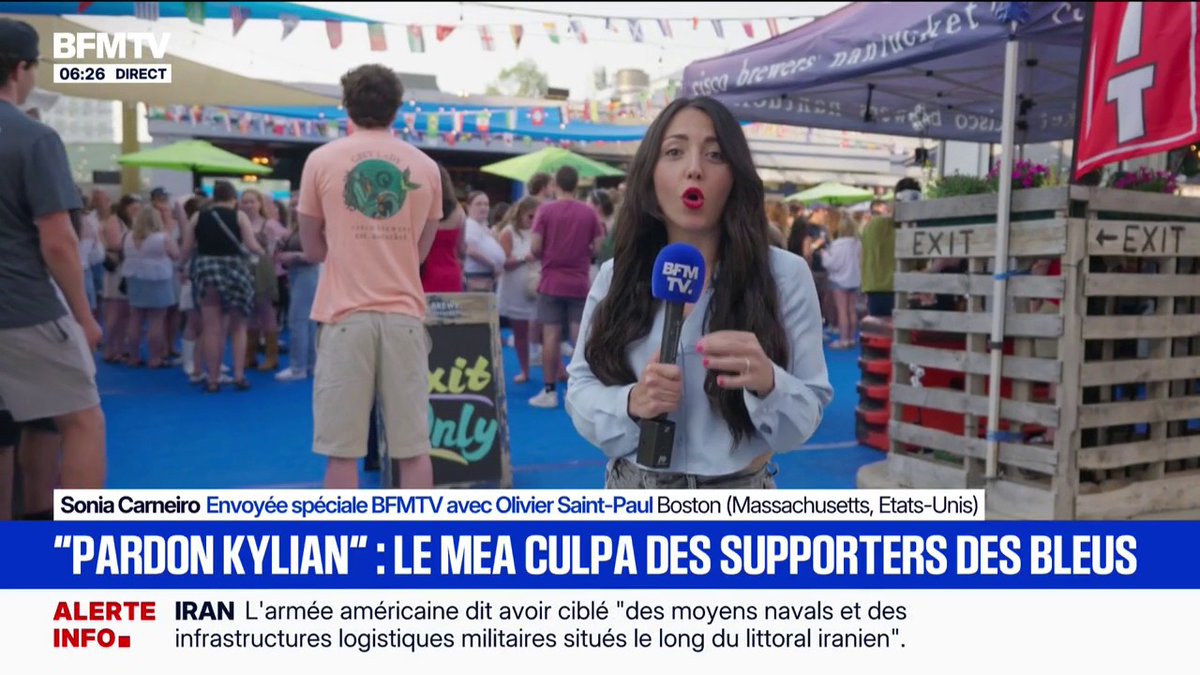 "Pardon Kylian": le mea culpa des supporters des Bleus