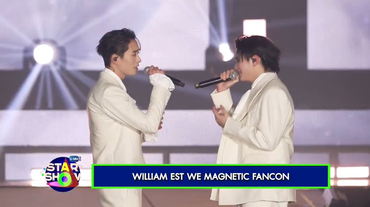 [ตัวอย่าง] รายการพิเศษ GMMTV STAR SHOW : WilliamEst WE Magnetic พบกับหลากหลายโชว์ จัดเต็มความพิเศษ ไปกับ ‘วิลเลี่ยม-เอส’ จากงาน “WilliamEst WE Magnetic FANCON” 🧲 รับชมพร้อมกันคืนนี้ เวลา 20:30 น. #WilliamEstFancon #GMMTV #ช่องGMM25 #GMM25