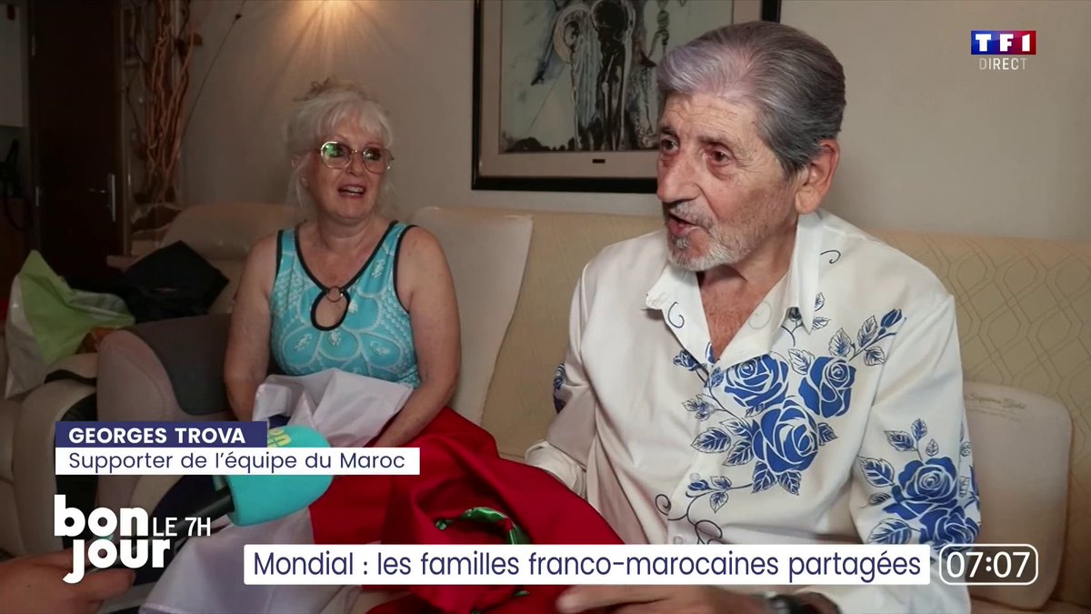 🇫🇷🇲🇦 À quelques heures du quart de finale entre la France et le Maroc, il n'y a plus de paix des ménages qui tienne 😜 Dans les familles franco-marocaines, les cœurs balancent… et les pronostics aussi !