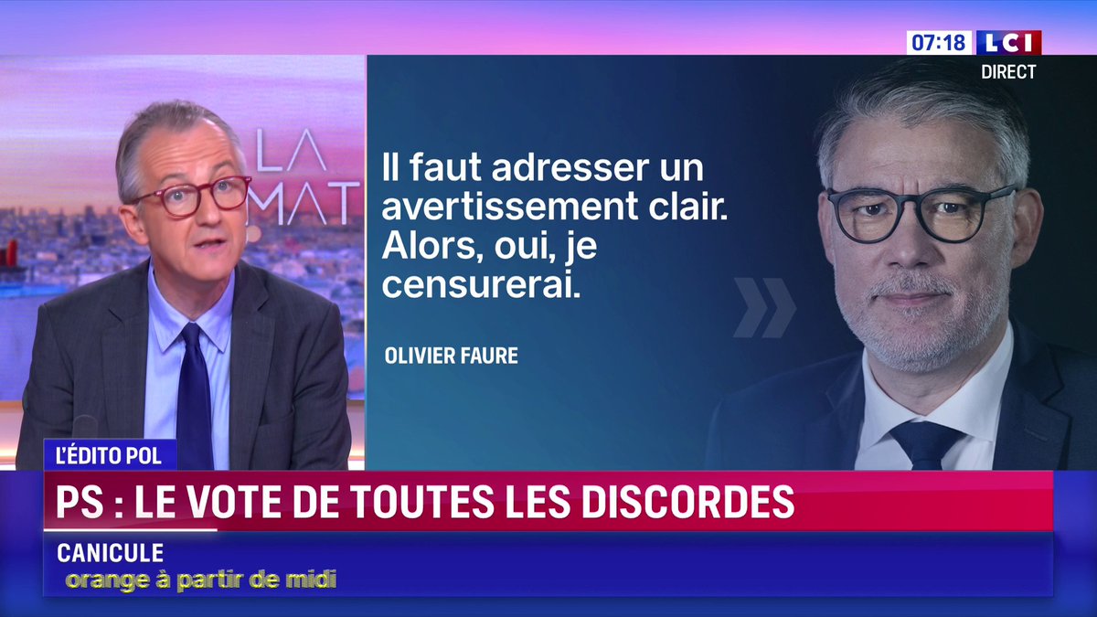 Présidentielle 2027 : le vote de toutes les discordes au PS ! 📺 L'édito politique de Christophe Barbier