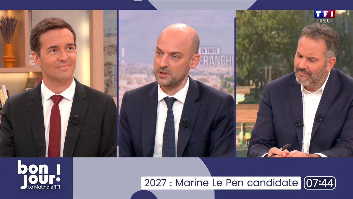 ▶️ 2027 : Marine Le Pen candidate, la réaction de Jean-Noël Barrot 🗣️ "Nous combattrons Marine Le Pen et ses idées, comme nous le faisons depuis 50 ans. (...) Le seul projet du RN est de dresser les Français les uns contre les autres... c'est un poison mortel pour notre pays."
