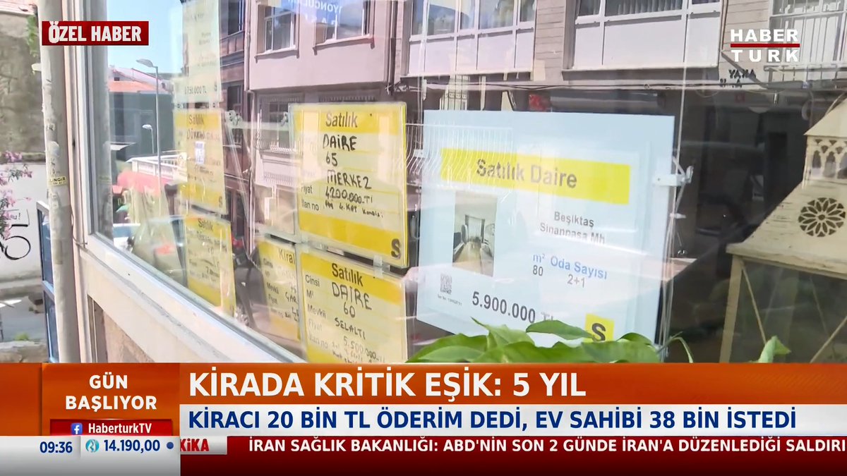 📌Mahkemeden kirada '5 Yıl' kararı Kiracı 20 bin TL öderim dedi, ev sahibi 38 bin istedi. ÖZEL HABER | Arzu Kaya