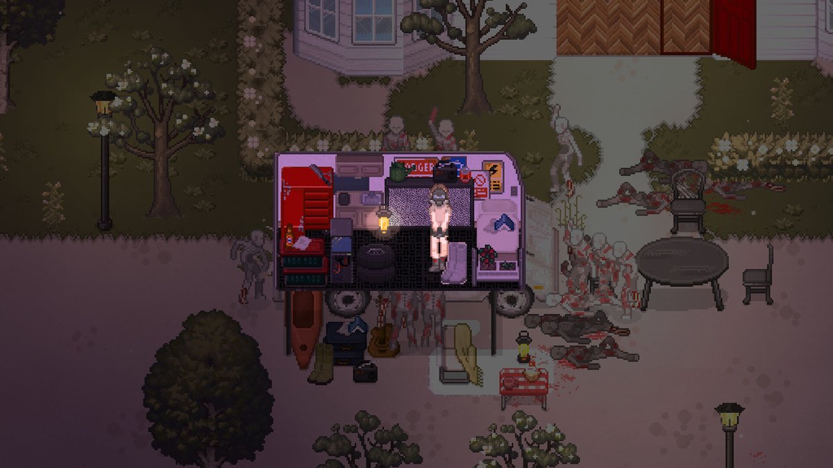 『Project Zomboid』と『Stardew Valley』を合体!? ゾンビだらけの世界なのに、のんびりスローライフ 死者の世界を旅しながら彼らの残した物語を紐解き、自分の車を居心地の良いシェルターへと作り替えよう スローライフゾンビサバイバル『In the Van』