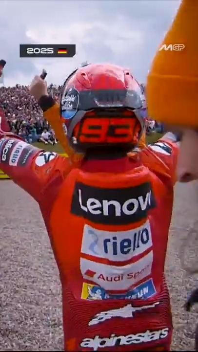Last year was win number 9 in Germany and it was full of aura 🗿 Marc Márquez #GermanGP 🇩🇪