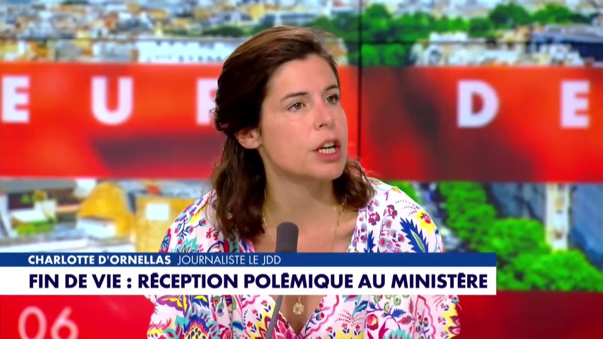 "Il n'y a aucun doute sur le fait qu'il s'agissait de fêter l'adoption de cette loi. C'est gênant de la part du ministre", précise Charlotte d'Ornellas, journaliste, sur la polémique autour d'une "célébration" après l’adoption de la loi sur l’aide à mourir, dans #HDPros sur #Europe1
