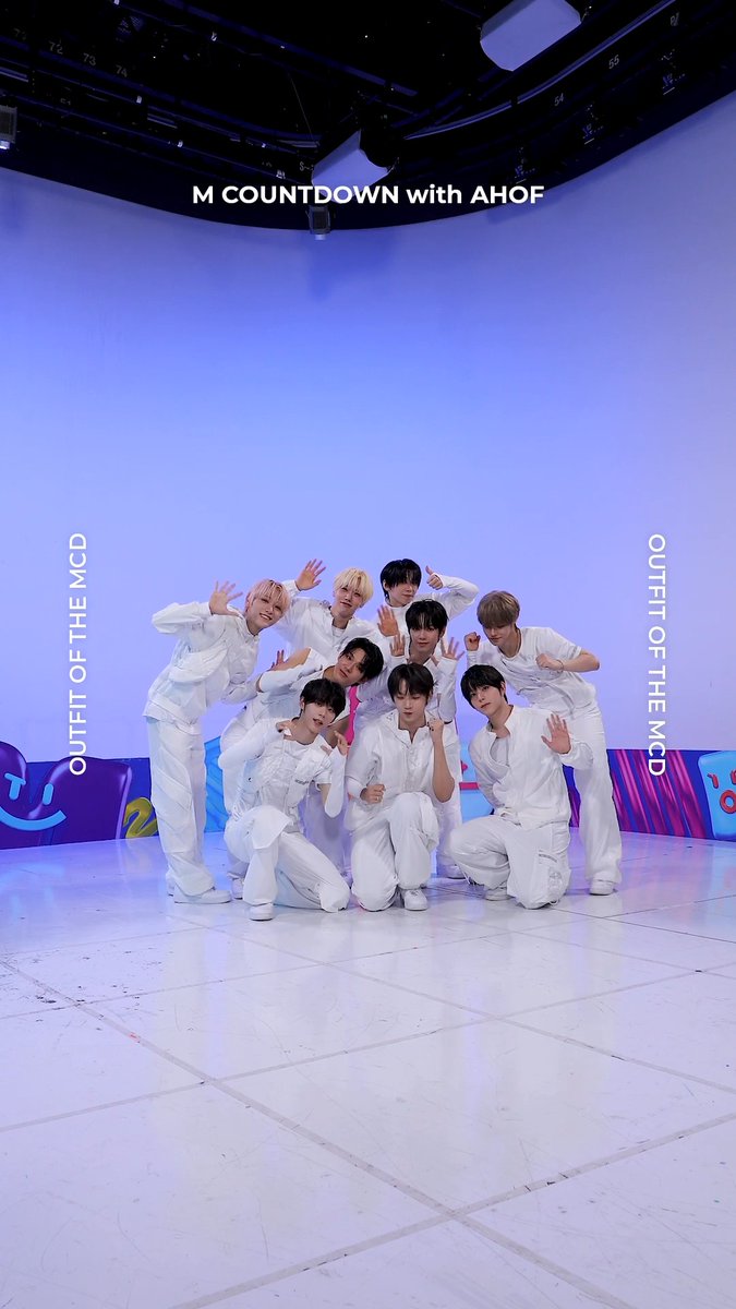 𝟐𝟔𝟎𝟕𝟎𝟗 𝑶𝒖𝒕𝒇𝒊𝒕 𝑶𝒇 𝑻𝒉𝒆 𝑴𝑪𝑫 : 𝑶𝑶𝑻𝑴 with #아홉 #AHOF 잠시 후 저녁 6시! 엠카 본방사수 잊지마세요 🫶 #MCOUNTDOWN #엠카운트다운 #OOTM