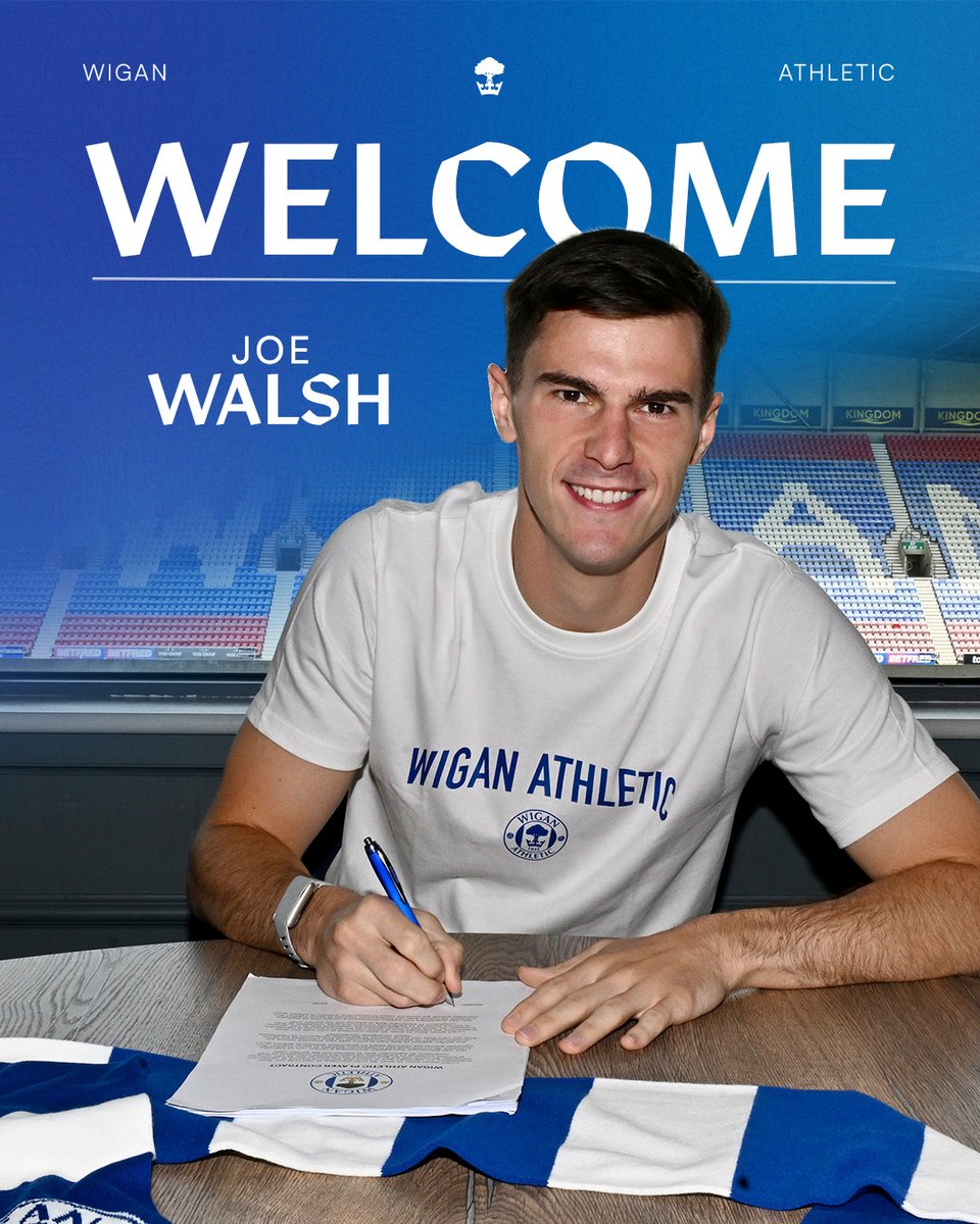 Joe Walsh is a Tic! 🧤 ✍️ The goalkeeper arrives from Sky Bet Championship side Queens Park Rangers on a season-long loan!