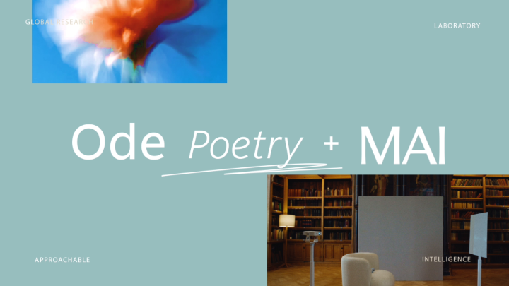 Say how you feel. Get a poem that meets you there. Ode connects you with a poem for your moment. Guided by William Sieghart. Powered by Microsoft AI models. Try it out here: