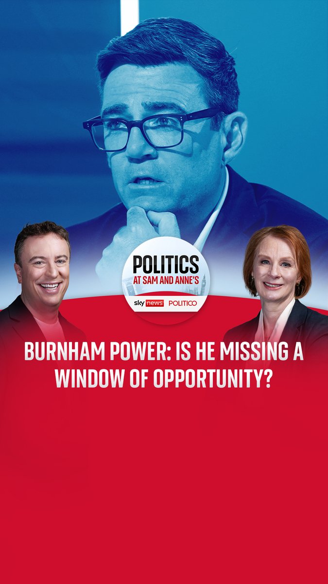 Is Andy Burnham wasting the height of his political power? In today's episode, @samcoatessky explains to anne mcelvoy why he has avoided making the hard choices and trade-offs on foreign policy. Listen to PASAA here:
