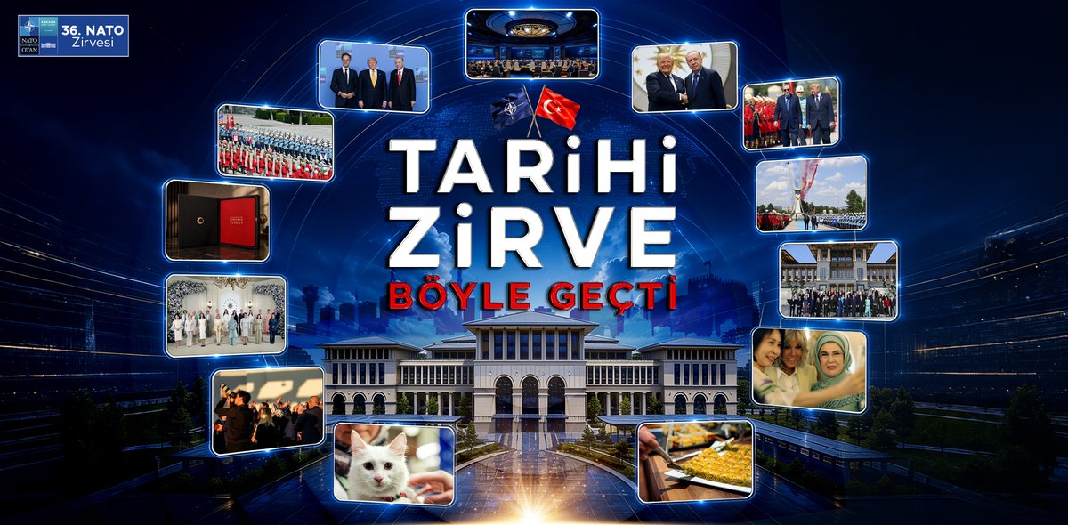 🇹🇷Dünyanın gözü 2 gün boyunca Ankara'daydı. Başkentteki tarihi NATO Zirvesi böyle geçti 👇 #NATOsummit
